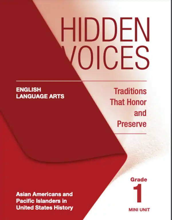 Hidden Voices: AAPI ELA Mini Unit – Grade 1