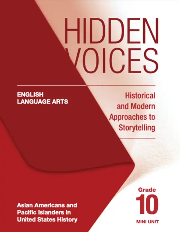 Hidden Voices: AAPI ELA Mini Unit – Grade 10